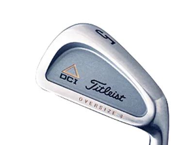 titleist dci oversize irons specs.